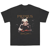 Primus- Pork Soda on a black shirt