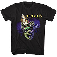 Primus- Antipop on a black shirt