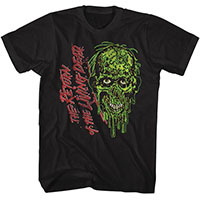 Return Of The Living Dead- Tarman Face on a black shirt