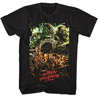 Return Of The Living Dead- Eddie Holly Art on a black shirt