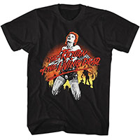 Return Of The Living Dead- Graveyard Trash on a black shirt