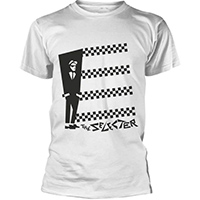 Selecter- Two Tone Stripes on a white shirt