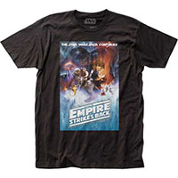 Star Wars- The Empire Strikes Back Movie Poster on a black shirt (Sale price!)