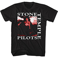 Stone Temple Pilots- Core Tree Art on a black shirt