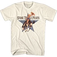 Stone Temple Pilots- Bronco on a natural shirt