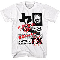 Texas Chainsaw Massacre- Leatherface Lives on a white shirt (Sale price!)