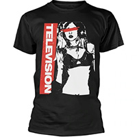 Television- Girl on a black shirt