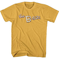 B-52s- Logo on a ginger shirt
