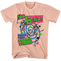 B-52s- Shake That Cosmic Thang! on a peach shirt