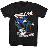 They Live- No Independent Thought on a black shirt