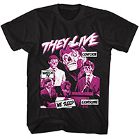 They Live- We Sleep on a black shirt