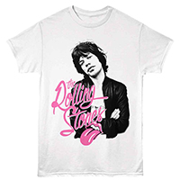 Rolling Stones- Mick on a white shirt