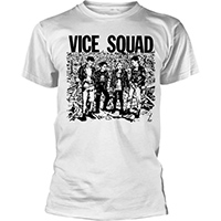 Vice Squad- Last Rockers on a white shirt