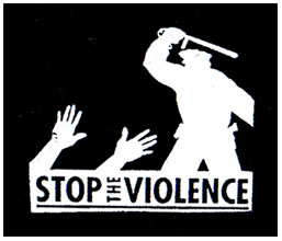 Stop The Violence cloth patch (cp213)