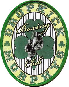 Dropkick Murphys- Boxing Club embroidered patch (ep294)