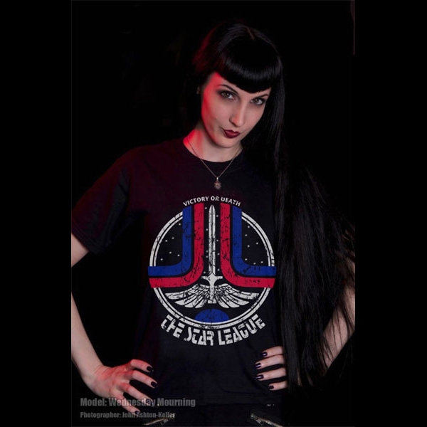 Last Starfighter- Victory Or Death on a black shirt (Sale price!)