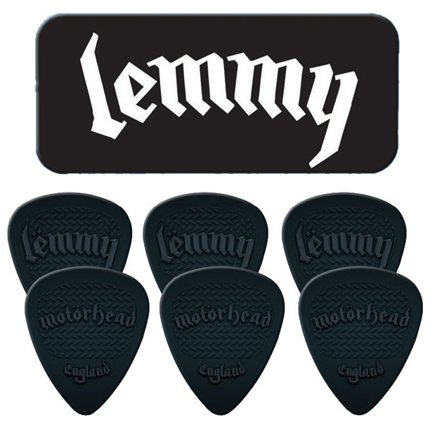 Motorhead- Lemmy Guitar Picks In Collectors Tin