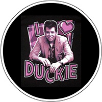 Pretty In Pink- I Love Duckie pin (pinZ98)