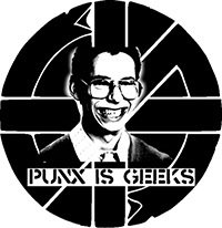 Punks Is Geeks pin (pinZ103)