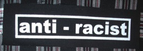 Anti-Racist cloth patch (cp836)