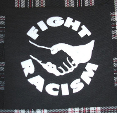 Fight Racism cloth patch (cp839)