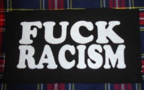 Fuck Racism cloth patch (cp878)