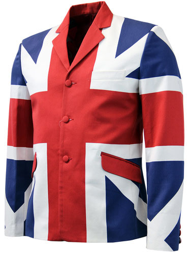 Townshend Mod Union Jack blazer by Madcap England