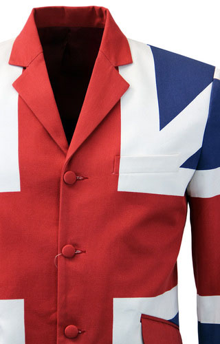 Townshend Mod Union Jack blazer by Madcap England