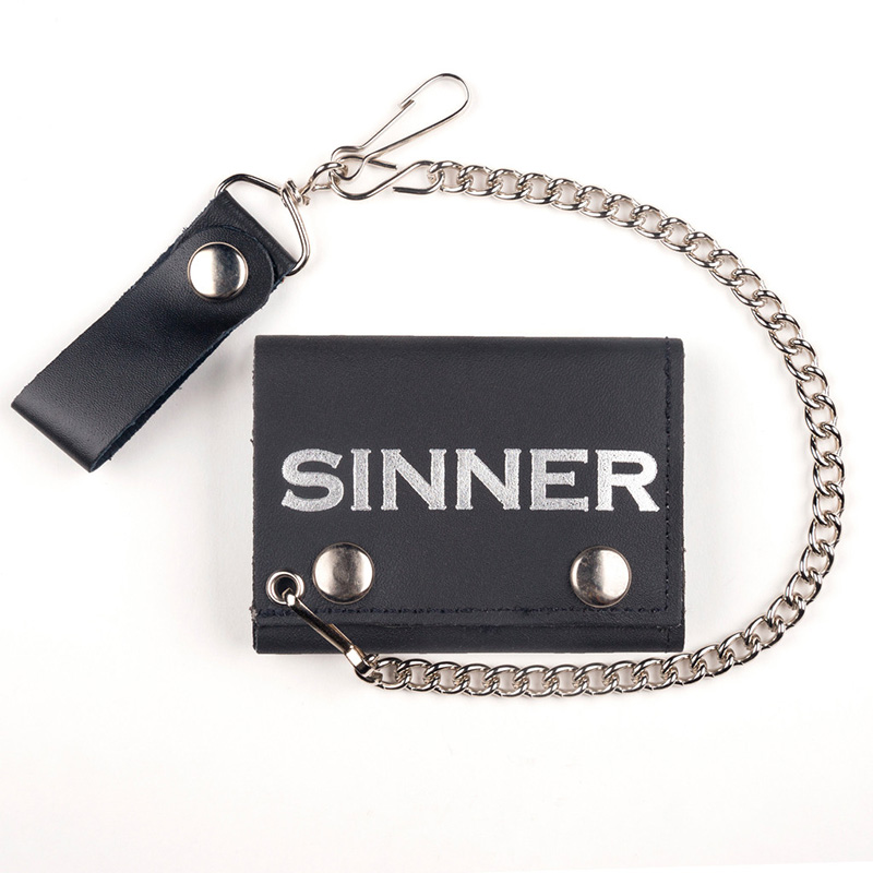 Sinner wallet (comes with chain!)