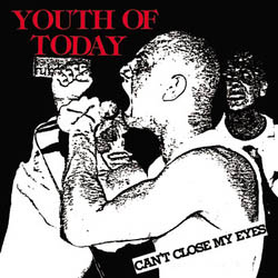 Youth Of Today- Can't Close My Eyes LP (Clear Oliver Vinyl)