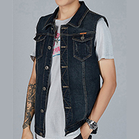 Indigo Denim Vest