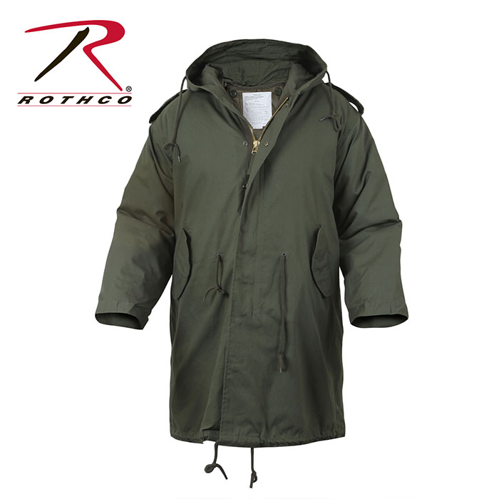Fishtail M-51 Parka by Rothco- OLIVE