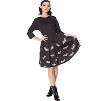Lace Bats Retro Dress by Banned Apparel - SALE XS only