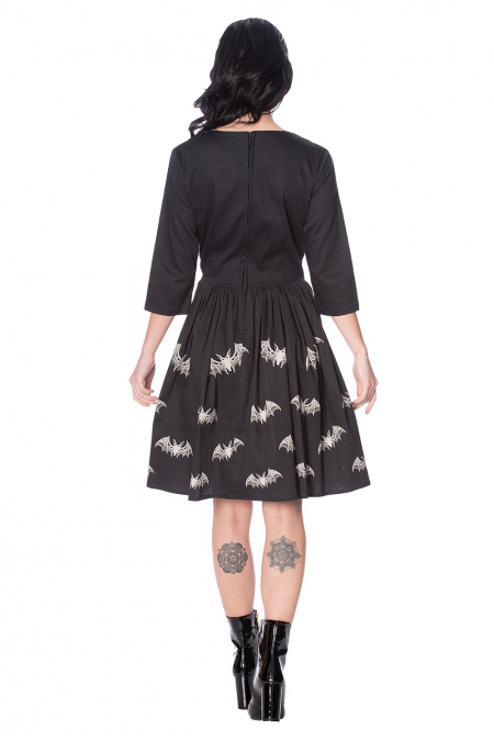 Lace Bats Retro Dress by Banned Apparel 