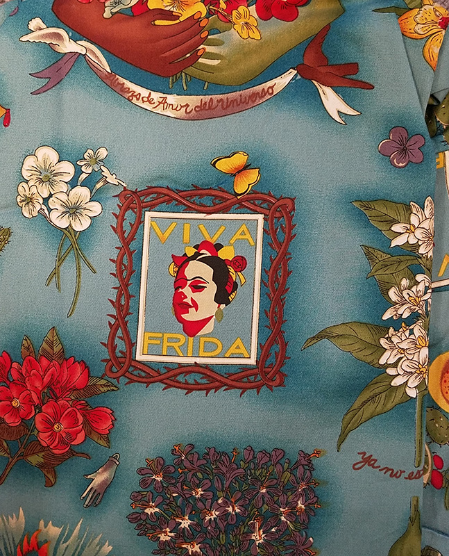 Summer Moon Frida Kahlo Print Vintage Style Dress by Banned Apparel - SALE S only