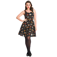 Halloween Dream Salem Sweetheart Dress by Banned Apparel - SALE