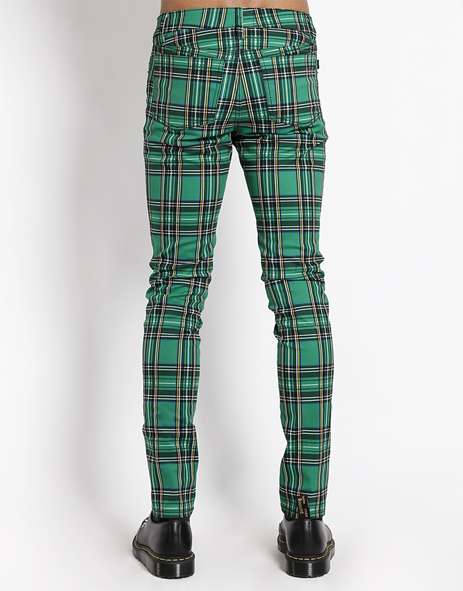 plaid skinny