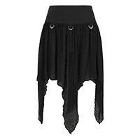 Isolde D Ring Skirt - by Banned Alternative