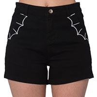 Plus Size Bell Tower Batwing Pocket Shorts by Banned Apparel - SALE 2X/36 only