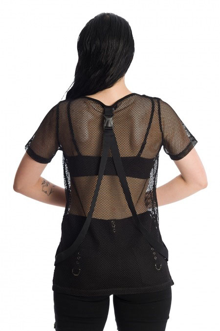 Kemeko Mesh Unisex Bondage Top by Banned Apparel - SALE