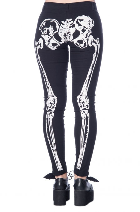 Skin & Bones Skinny Jeans by Banned Apparel - Plus Only