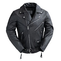 Broc Guys Vegan Motorcycle Jacket by First MFG