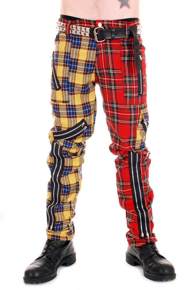 red split trousers