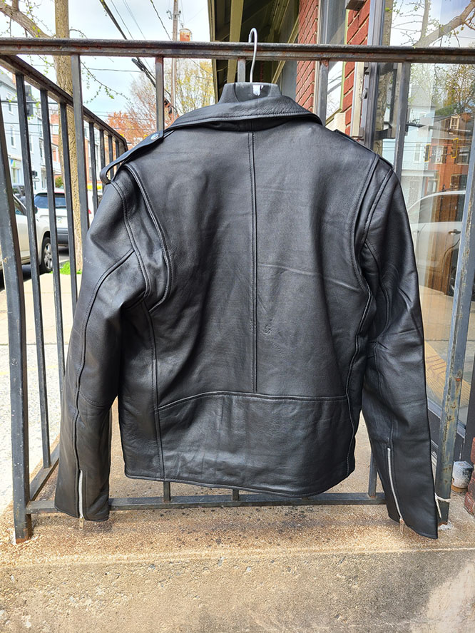 Ik leather hotsell motorcycle jacket