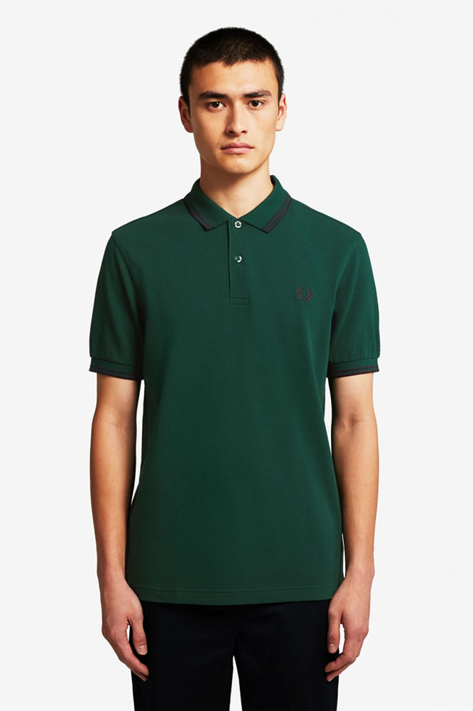 Fred Perry Polo Shirt- Ivy / Navy