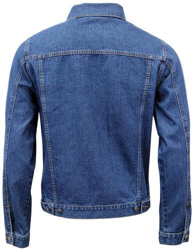 Stonewash Denim Mod Jean Jacket by Madcap England - blue - SALE sz 2X/44 only