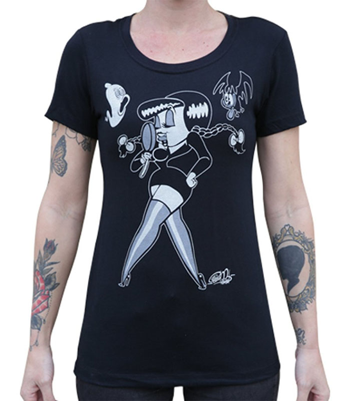 Raise the Dead girls loose fit shirt by Low Brow Art Company  - artist Shawn Dickinson (Sale price!)