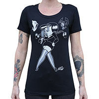 Raise the Dead girls loose fit shirt by Low Brow Art Company  - artist Shawn Dickinson (Sale price!)
