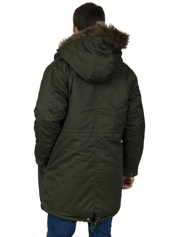 Fishtail Parka by Relco London- OLIVE