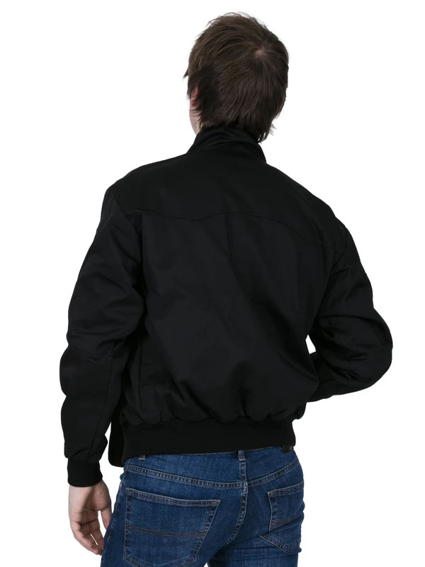 Harrington Jacket by Relco London- BLACK